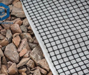 Tissu géogrille géosynthétique BPM pour allées et fondations