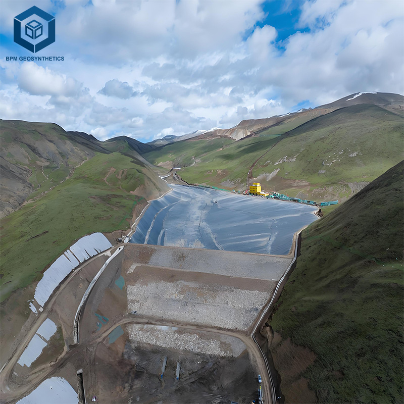 Strukturierte Geomembran