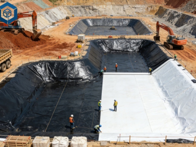 손상된 HDPE 지오멤브레인을 수리하는 방법