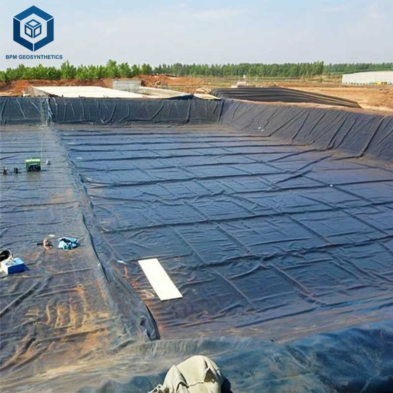 Geomembrana HDPE de 2 mm de espesor para proyectos de contención