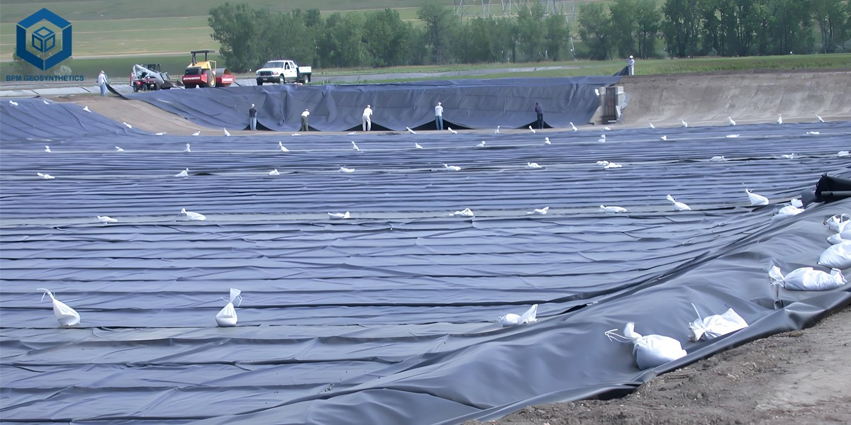 滑らかなジオメンブレン