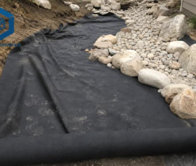 Tejido Geotextil Negro de BPM Geosynthetics para Mejora del Suelo