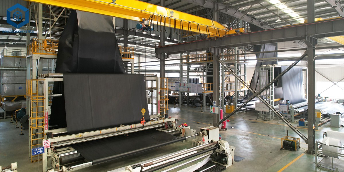 Geokunststoffdichtungsbahn aus HDPE, 1 mm