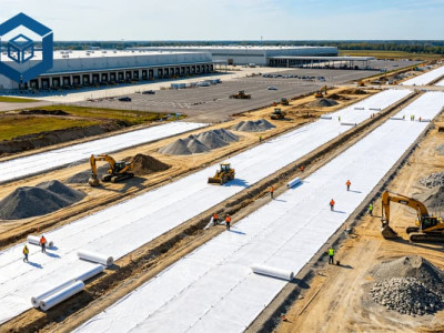 BPM Geosentetik Geotekstil Membranı Araba Yolları İçin