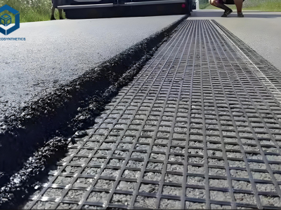 Maillage géogrille BPM pour le renforcement des sols