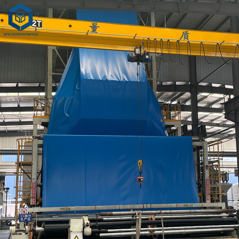 BPM Geosynthetics Blue Geomembran 200 Micron