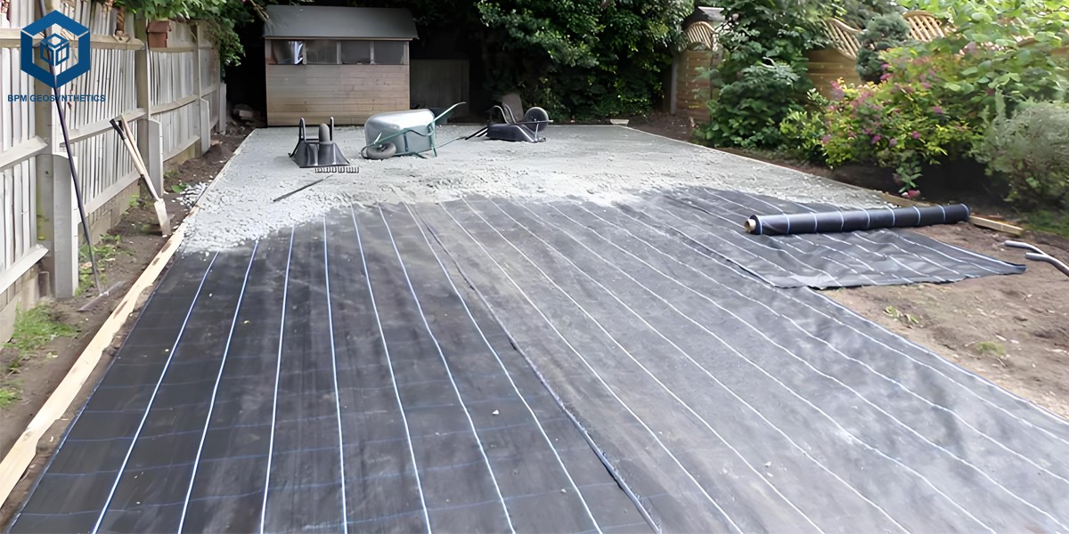 Tessuto geotessile intrecciato