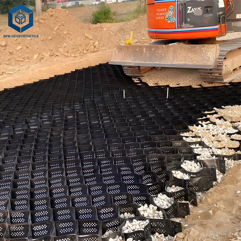 진입로용 지오셀 지면 격자