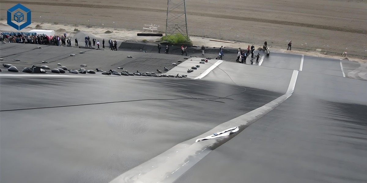 Strukturierte Geomembran