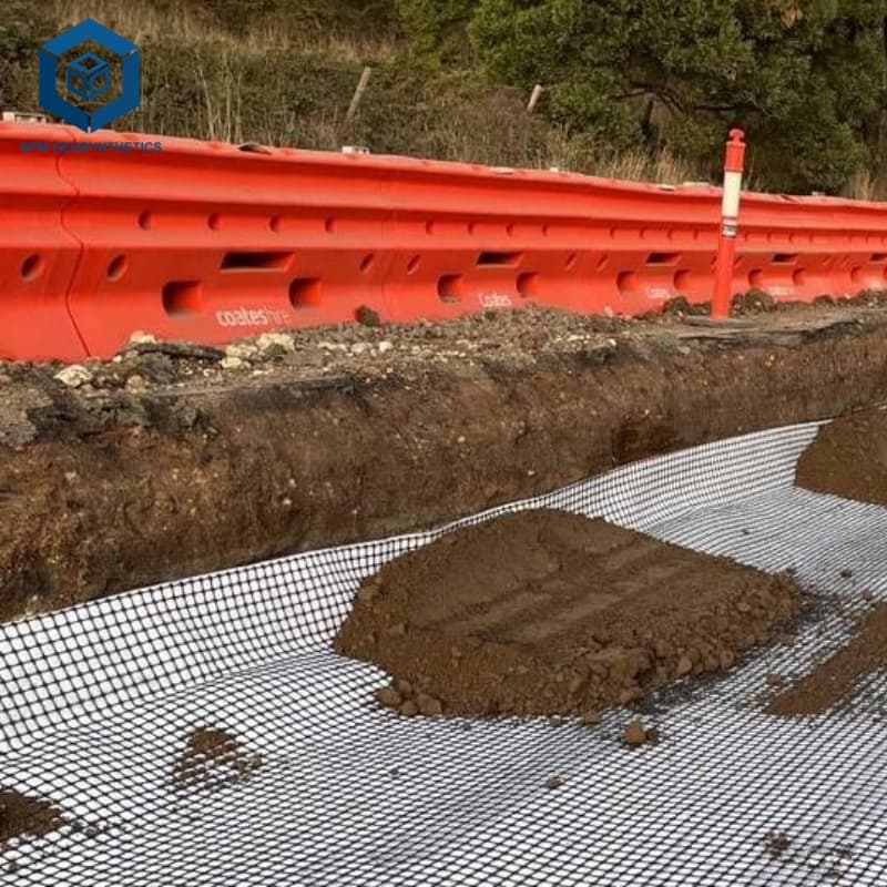 Gravel Grid for Ground Stabilization