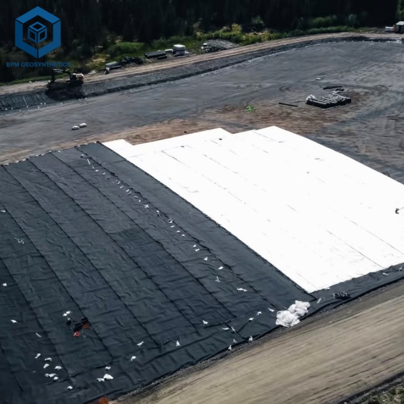Filter Fabric Under Riprap for Flood Control Projects