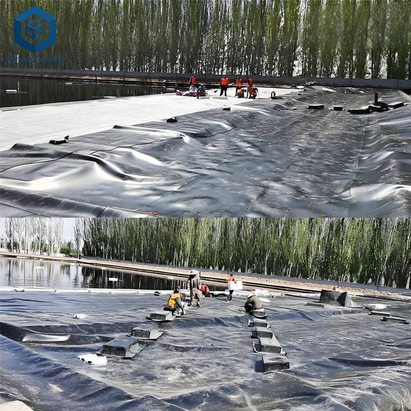 Rivestimento a membrana per il contenimento dell'acqua