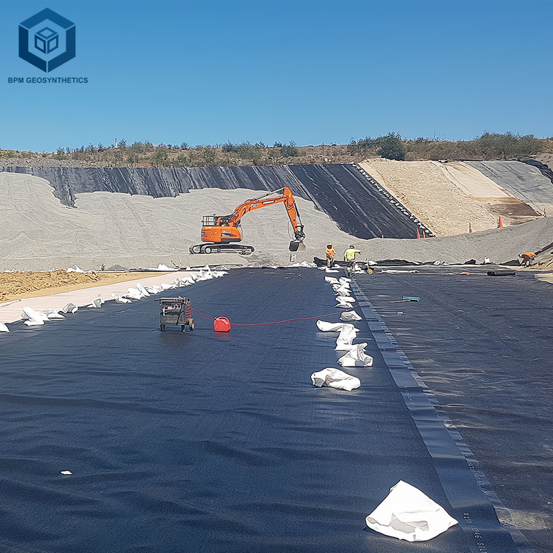 Strukturierte Geomembran