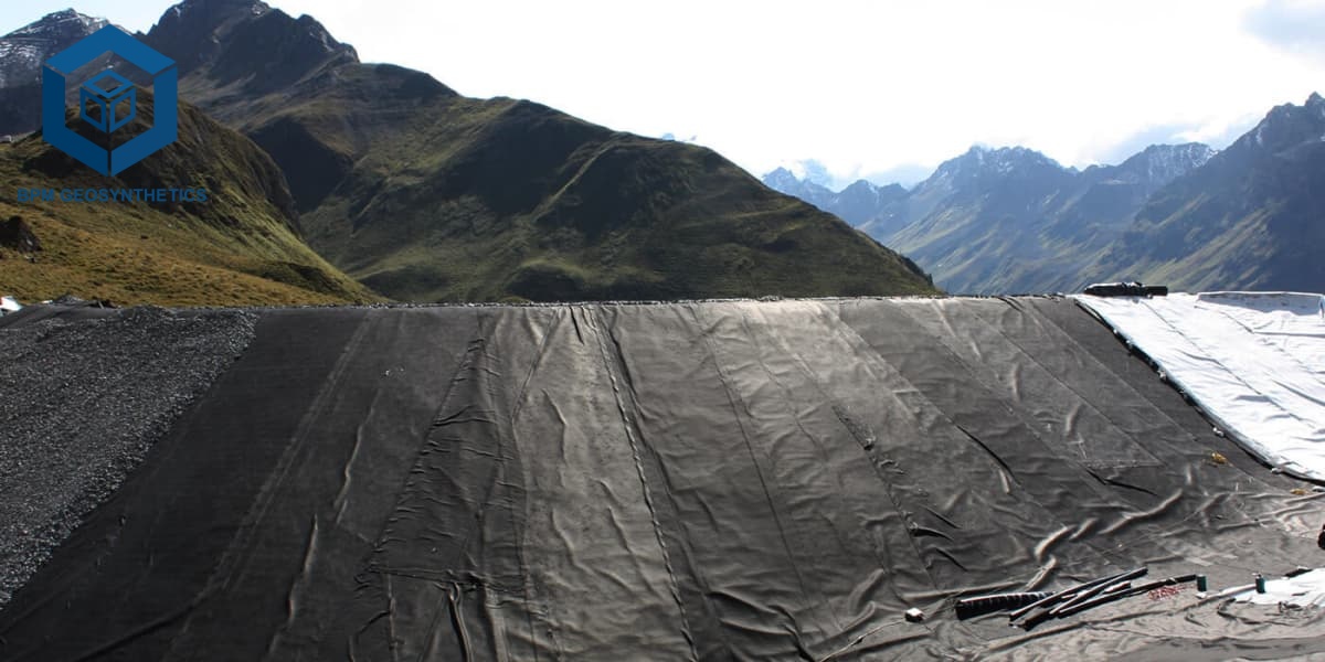 Tissu géotextile de drainage pour les applications de drainage des décharges