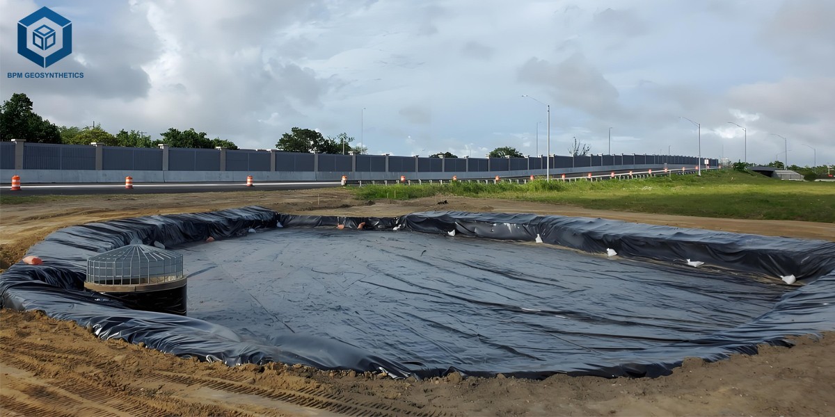 Lớp lót HDPE 60 Mil Lớp lót HDPE 60 Mil