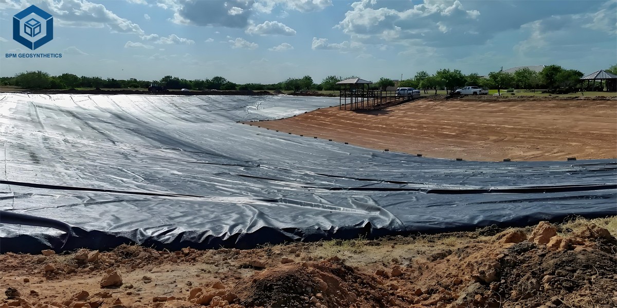 Lớp lót HDPE 60 Mil Lớp lót HDPE 60 Mil