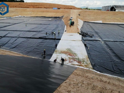 BPM Geomembran für den Goldabbau