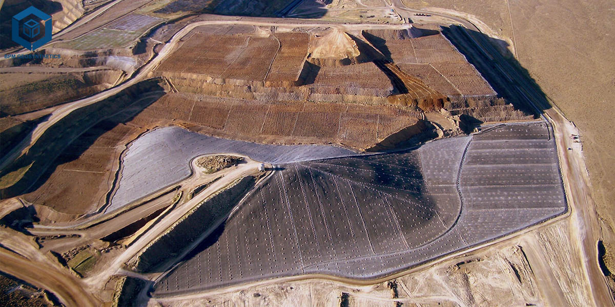 Atık Barajı için Madencilik Jeomembran Astarı