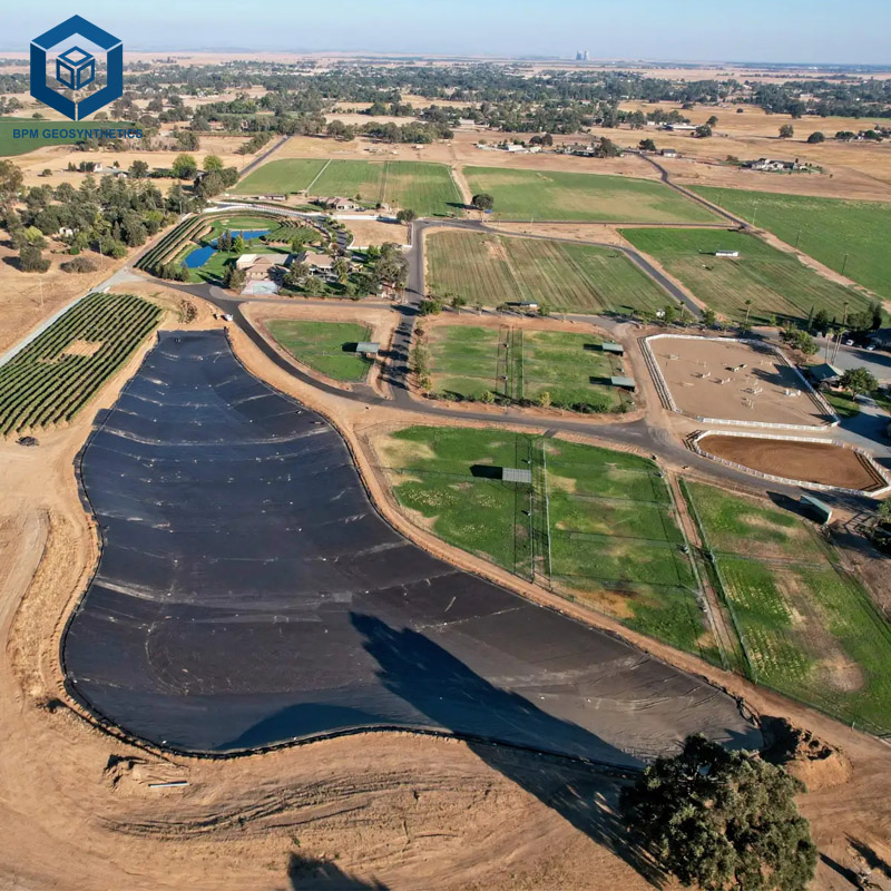 HDPE-Dammauskleidung