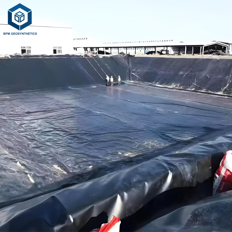 Impermeabilização de membranas de PEAD para reservatórios