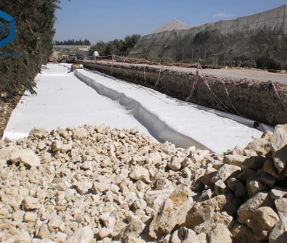 Géotextile non tissé BPM Geosynthetics pour l'aménagement paysager