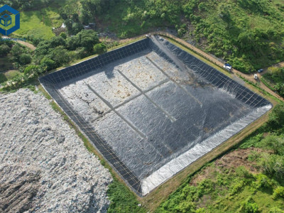BPM PE-Geomembran für die Abwasserbewirtschaftung