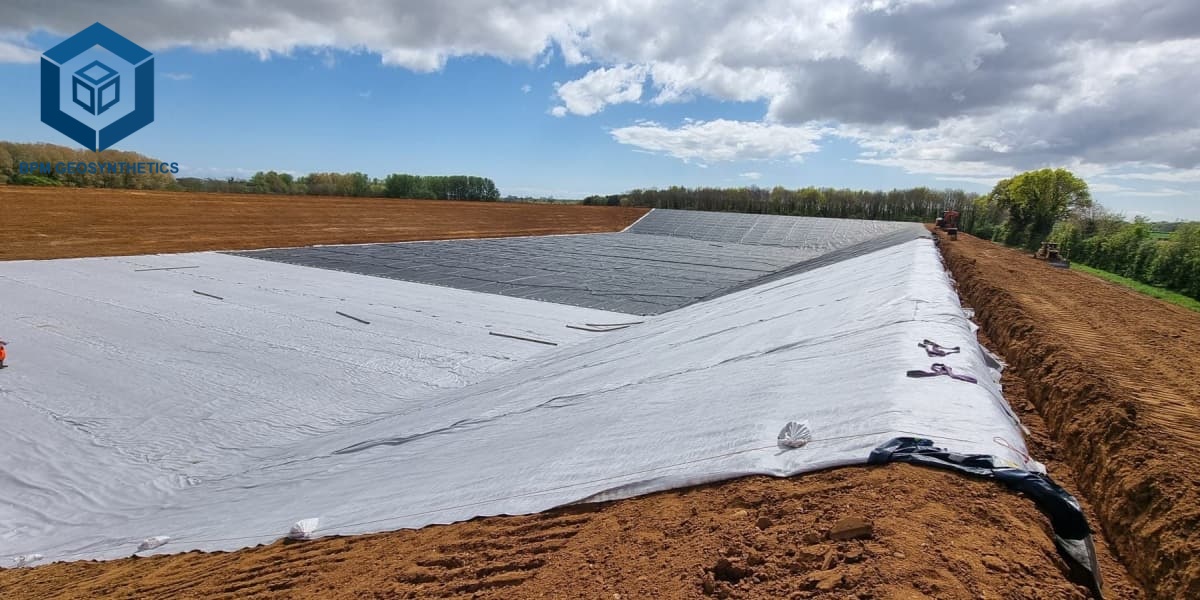 Geotextile Fabric Under Riprap for Erosion Control Protection