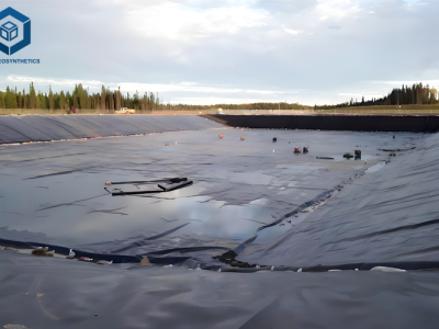 Revêtement de décharge BPM HDPE