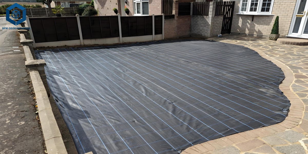 Tessuto geotessile intrecciato