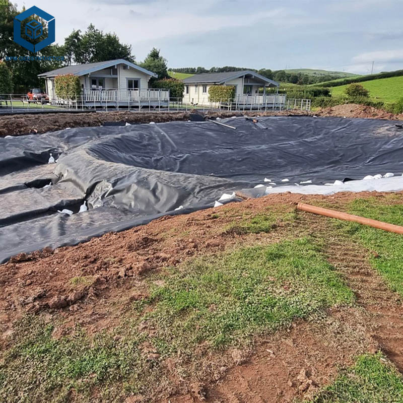 폐수 처리 시설용 2mm 두께의 HDPE 지오멤브레인