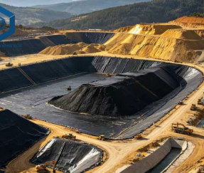 Fabricantes de Geomembrana de PVC de BPM Geosynthetics para Contención de Agua