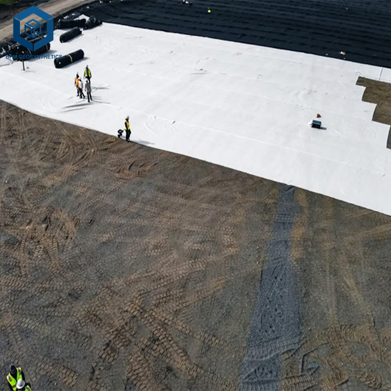 Geotextile Under Riprap for Drainage Channel Reinforcement