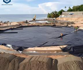 Application of BPM Geomembranes in Oil Gas Industry
