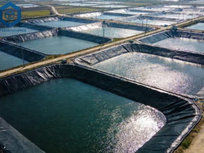 geomembrane installation time lapse