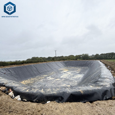 Geomembran PVC 1mm für Wasserrückhalteanwendungen
