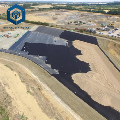 Geomembrana HDPE de 2mm de Espessura para Aplicações Mineiras